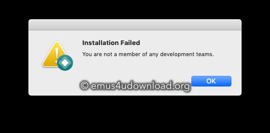 Installation Failed